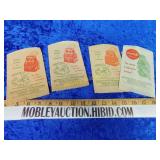 Vintage bottle protector bag