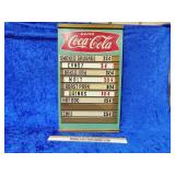 Beautiful masonite fishtail Coca-Cola hanging