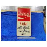 Vintage enjoy Coca-Cola as life to everything