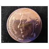 1 oz copper round