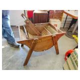 Relisting Antique washing machine wooden primitive