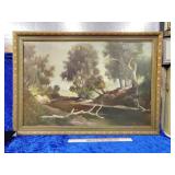 Beautiful ARLIE GRAY FLORIDA OIL ON CANVAS