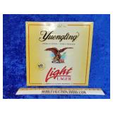 Yuengling lager embossed sign