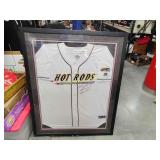 Autographed hot rods jersey by Bill Samuels Jr