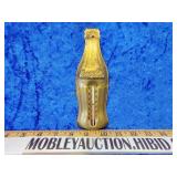 Antique Gold bottle thermometer