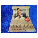 1943 Coca-Cola calendar complete