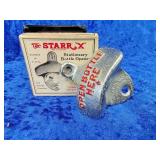 Starr x Open bottle here bottle opener