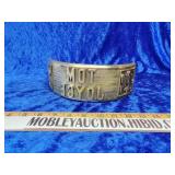 Rare brass 7up crate print block tom joyce