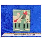 Vintage boy sports knife store display made in