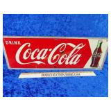 Original drink Coca-Cola metal sign