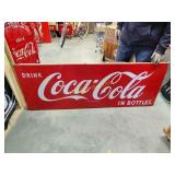 68" porcelain 1950s drink Coca-Cola and bottles