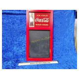 Coca-Cola chalkboard