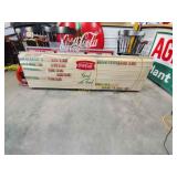 Original fishtail menu board hanging sign does