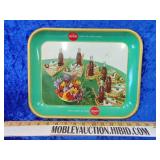 1957 Coca-Cola metal tray