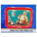 Coca-Cola metal tray
