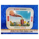 Coca-Cola metal tray