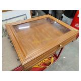 Beautiful oak display cabinet