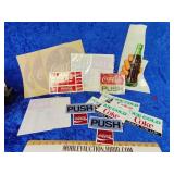 Vintage Coca-Cola stickers