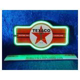 Texaco LED neon battery or corded