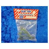 Vintage silk toy farm implements still an