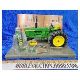 Ertl 4020 with garage tools