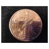 1 oz copper round