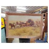 1952 Rare vintage Budweiser cardboard