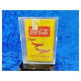 Original Coca-Cola airplane spotter playing cards
