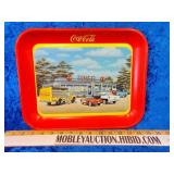 Coca-Cola metal tray