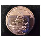 1 oz copper round