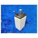 Coca-Cola syrup dispenser out of the old fountain