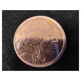 1 oz copper round