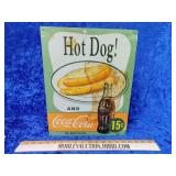 Coca-Cola metal sign