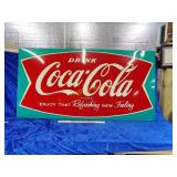 Orig mint Am 101 32x67 beautiful sign fishtail