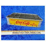 Rare aluminum Coca-Cola tray