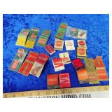 Vintage matchbooks
