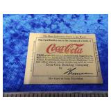 Early Coca-Cola coupon