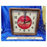 1930s Coca-Cola working clock Selected devices