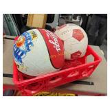 Miscellaneous coat crates with balls