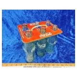 Antique 6 pack Coca-Cola holder