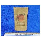 Vintage 1 lb Mr pimp planters burlap bag