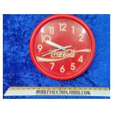 Coca-Cola clock