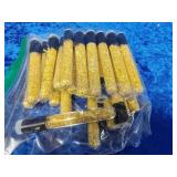 25 vials of gold flakes