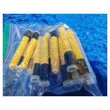 25 vials of gold flakes