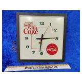 Things go better with Coke clock working