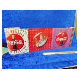Original Coke banner has some tears