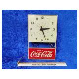 Drink Coca-Cola clock let