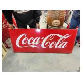60" Coca-Cola porcelain sign