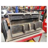 Antique wooden carpenters box