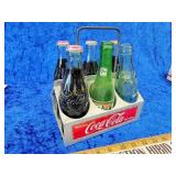 Vintage Coca-Cola aluminum six-pack rack